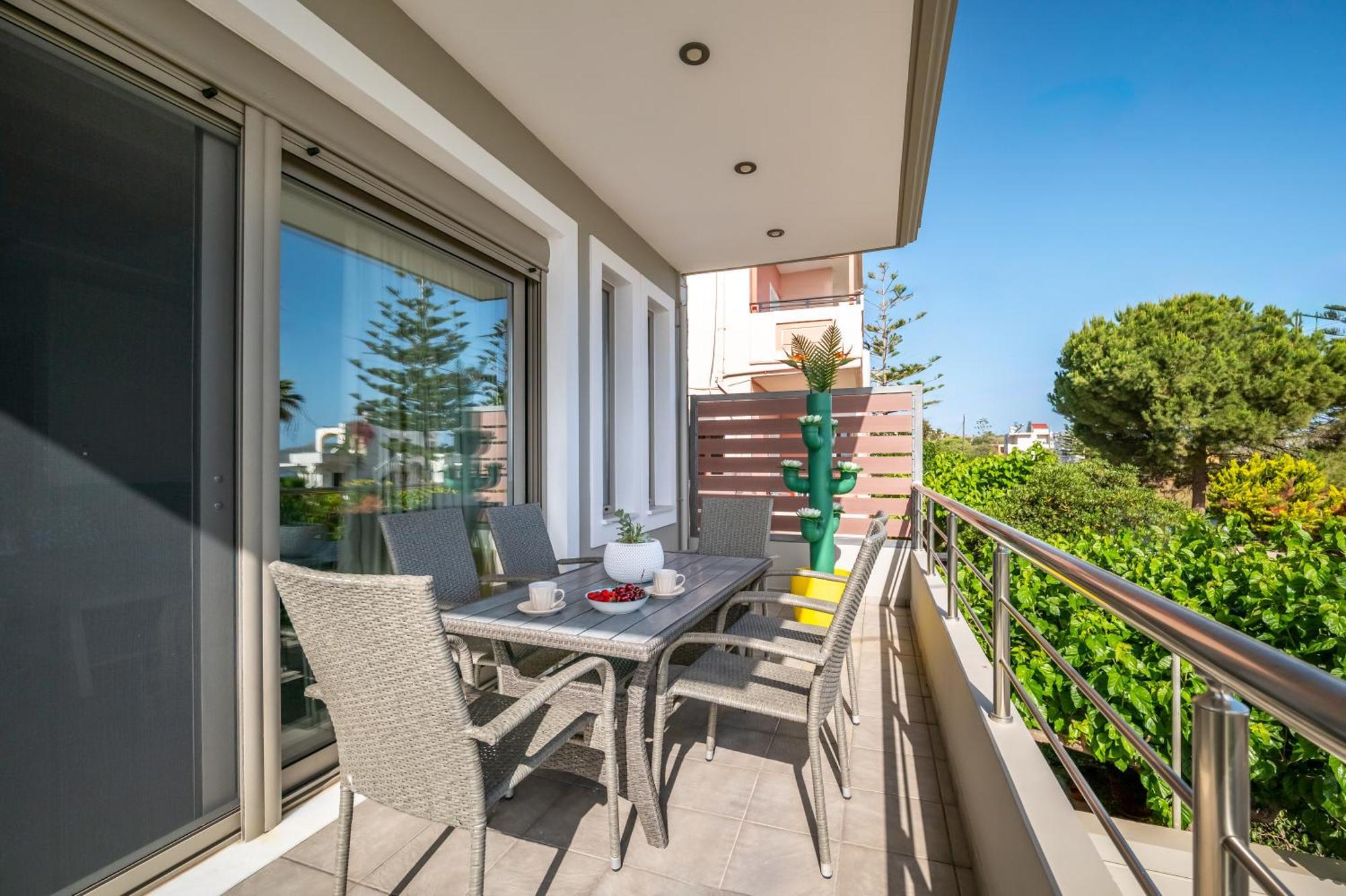 Aria Sea View, Chania Stalós Extérieur photo
