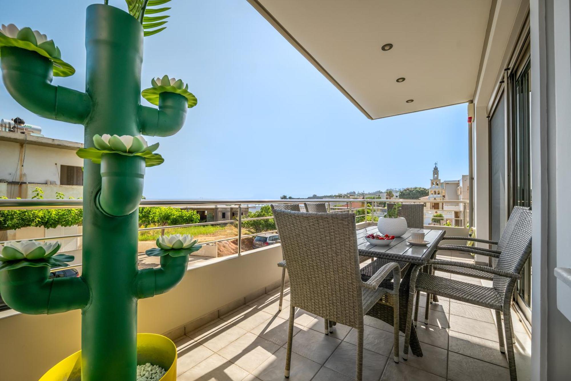 Aria Sea View, Chania Stalós Extérieur photo