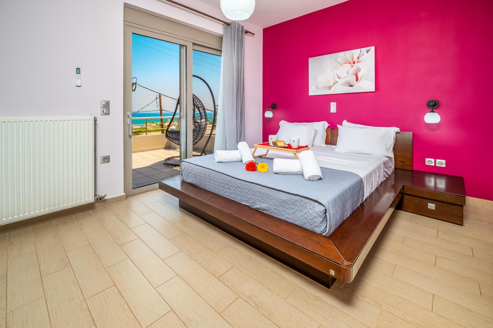 Aria Sea View, Chania Stalós Extérieur photo