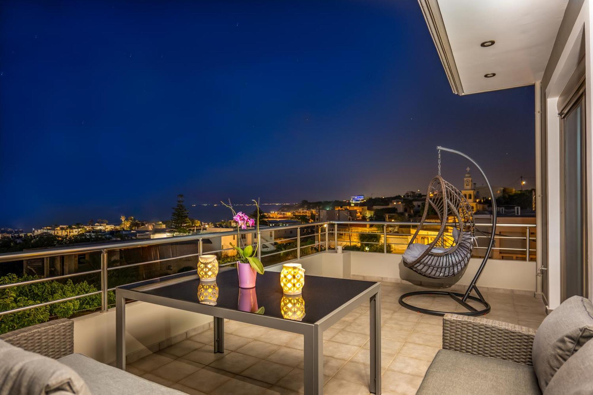 Aria Sea View, Chania Stalós Extérieur photo