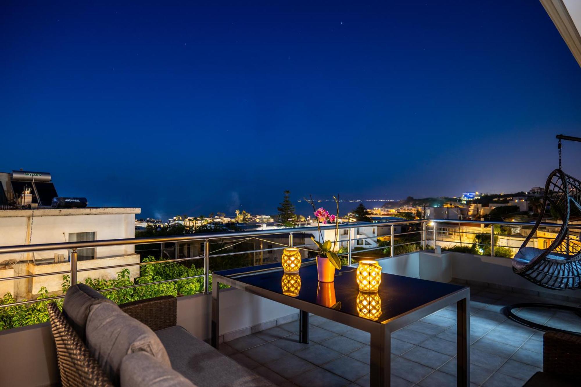 Aria Sea View, Chania Stalós Extérieur photo