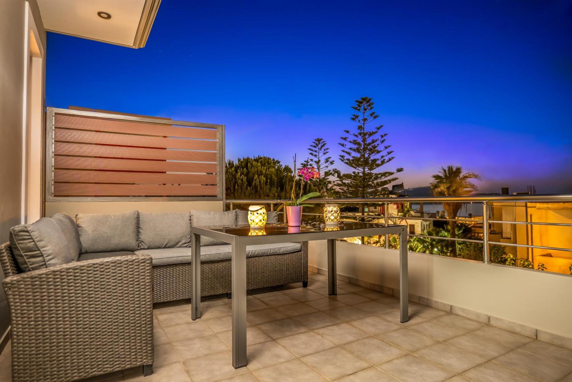Aria Sea View, Chania Stalós Extérieur photo